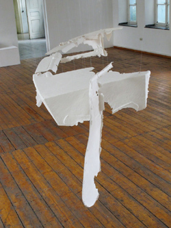 Foto - Installation Boot - Atelierhaus Aachen 2014